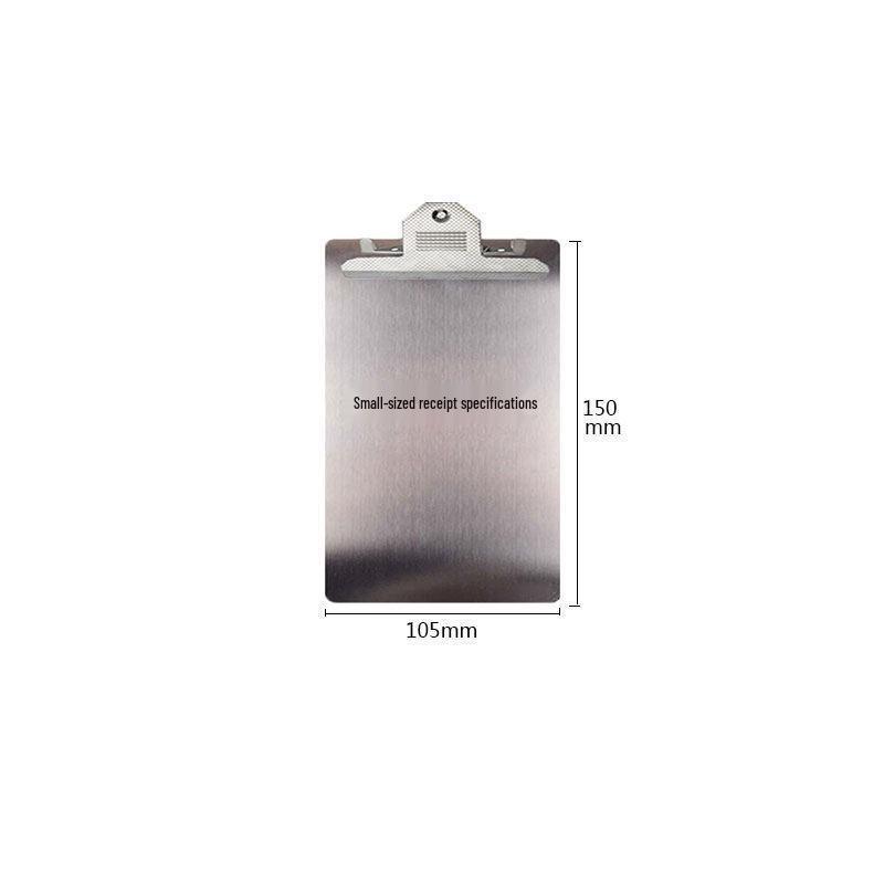 

Stainless Steel A4 Folder & A5 Pad Clip for Menus & Office Use