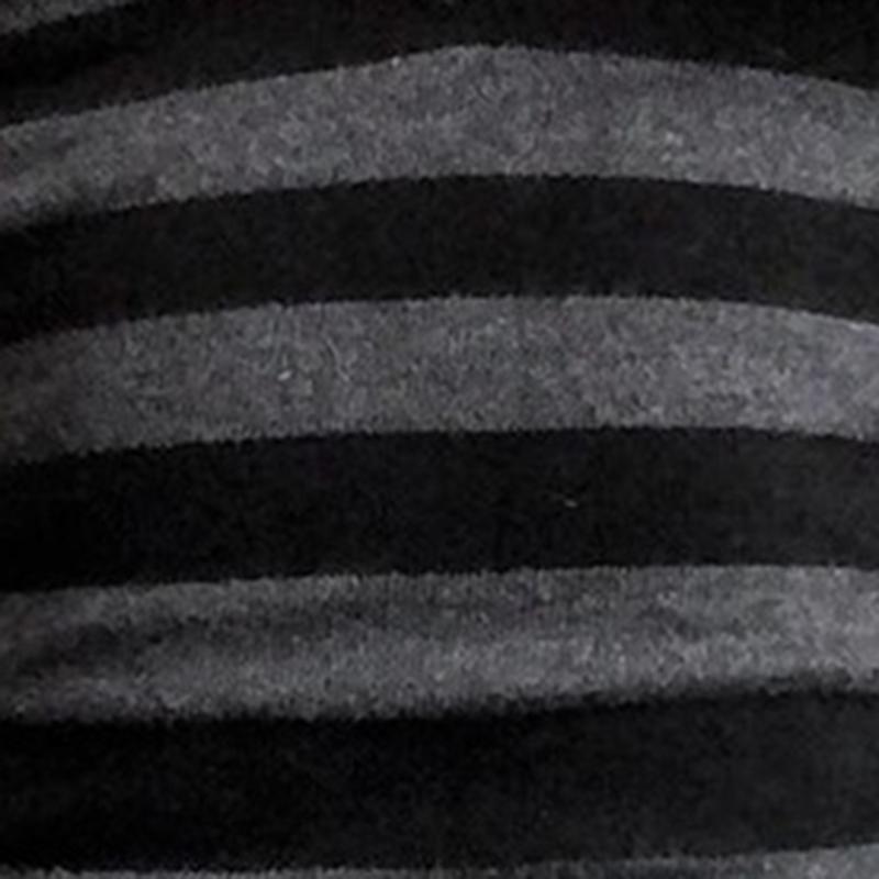 FASHION Retro Striped Patchwork Cropped Tops Women Autumn Casual V-neck Harajuku Vintage Tee Shirts Fashion Fairycore Grunge Outfits