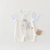 A-Class Pure Cotton Antibacterial Baby Summer Romper - Short Sleeve, Lightweight