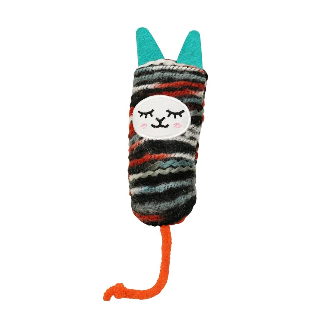 Toy - Knitted Yarn Ball, Cute for Teething and Interactive Play