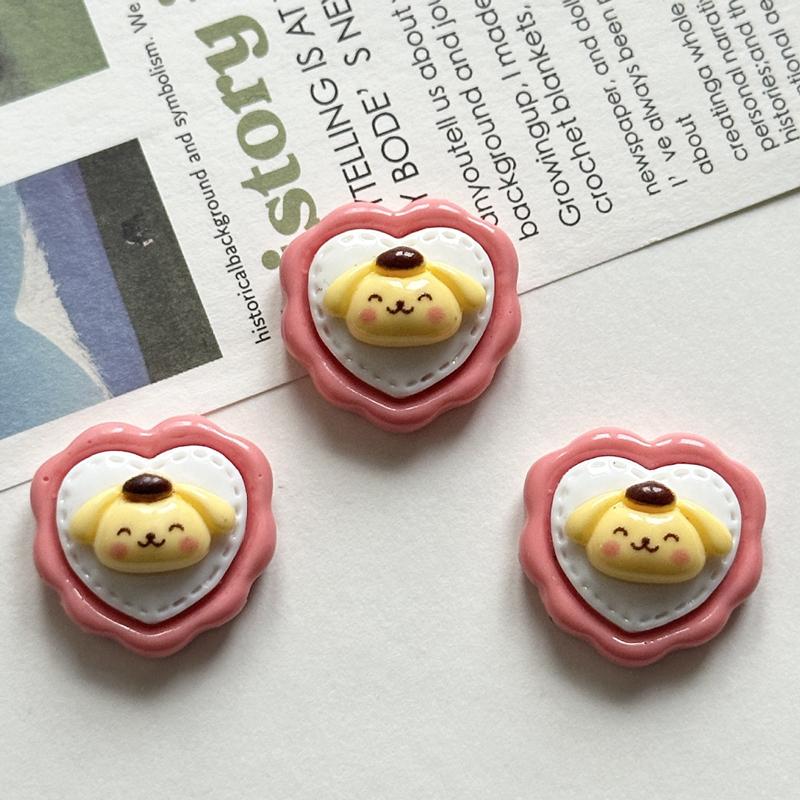 10 Pcs New Kawaii Cartoon Kitten Anime Characters Resin Scrapbook Diy Jewelry Gift Bow Knot Decorate Hairpin Accessories A26
