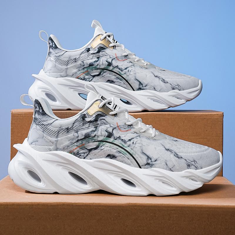 Pánské boty Tenisky Pánské tenisky Luxusní boty Pánské ležérní Boty Trenér Závody Prodyšné Boty módní povaleči běžecké Boty pro mě
