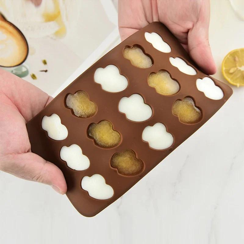 Tvar mini srdíček Silikonová forma Formy na čokoládu se nelepí Svatební cukrový fondán Forma na pečení cukroví Sušenky Forma na pečení Nádobí