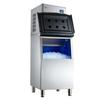 Commercial Ice Maker Machine, 204KG/24H Ice-Making Machine with 113KG Stainless Steel Storage Bin, Auto Self-Cleaning Ice Maker with Touchscreen for