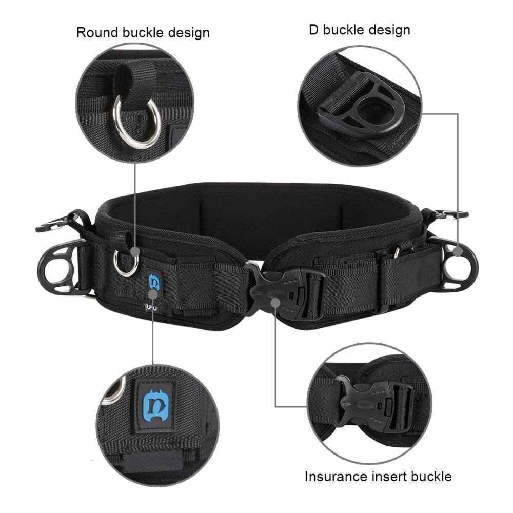 Clip Hook Cameras Waist Belt Adjustable Camera Lens Bag SLR/DSLR Waistband Strap  Photographer