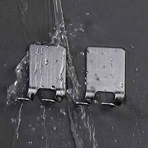 6/2pcs Razor Holder 304 Stainless Steel Men Shaving Shaver Razor Stand Shelf Shaving Razor Storage Rack Bathroom Hook Organizer