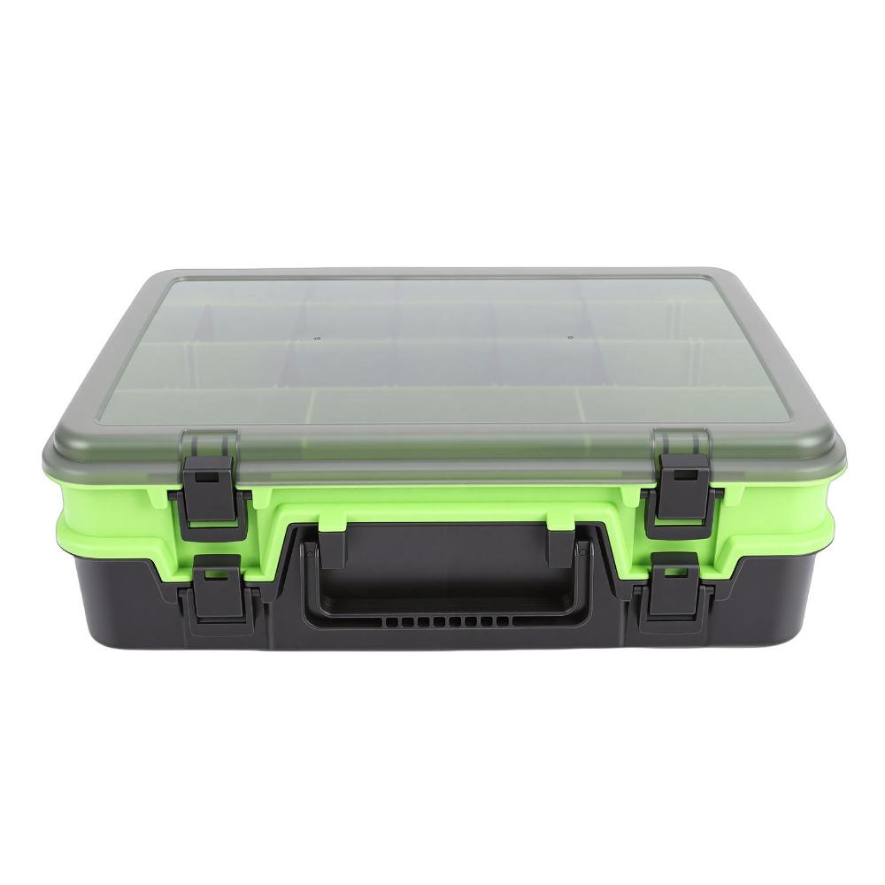 with Adjustable Dividers Fishing Tackle Box PP Fishing Tackle Organizer  For Fishing Hooks