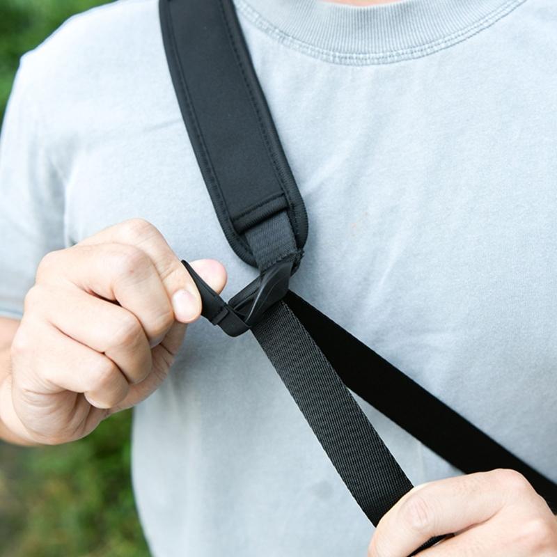 Adjustable Shoulder Strap For Portable Speakers Securely Quick Release Nylon Design Outdoor Activity