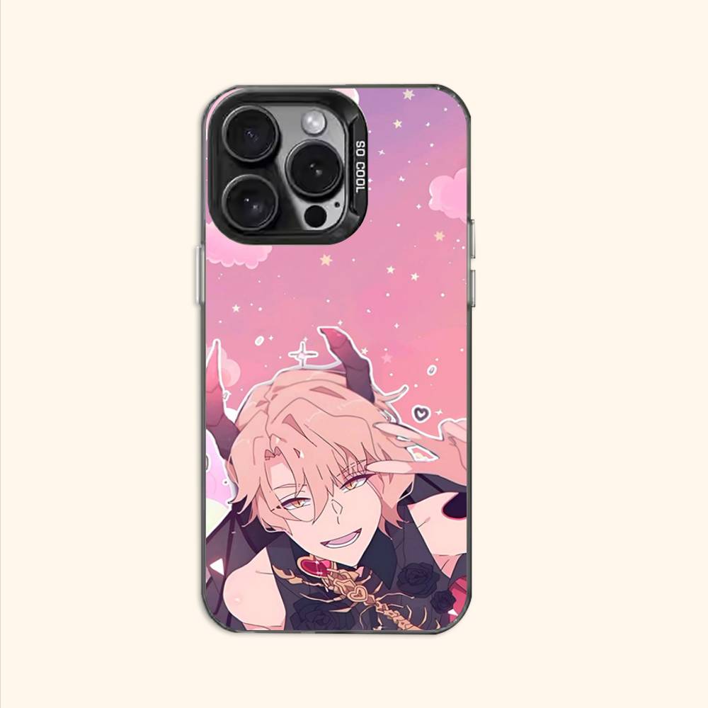 Anime O-Obey Me A-Asmodeus Case for iPhone 11 12 13 14 15 16 17 Pro Max XS X XR Cover