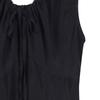 Lap Linen Shirring Ribbon Long Dress As2wo520