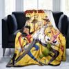 Bob's Burgers Blanket Moods of Tina Print Plush Quilt Home Office Sofa Travel Warm Casual Student Blankets Flannel Blanket