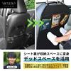 Mellbo Seat Back Car Rear Seat Storage Kick Passenger Set Pocket, Storage, Pocket, Guard, Driver's Seat, Seat, 2-Piece