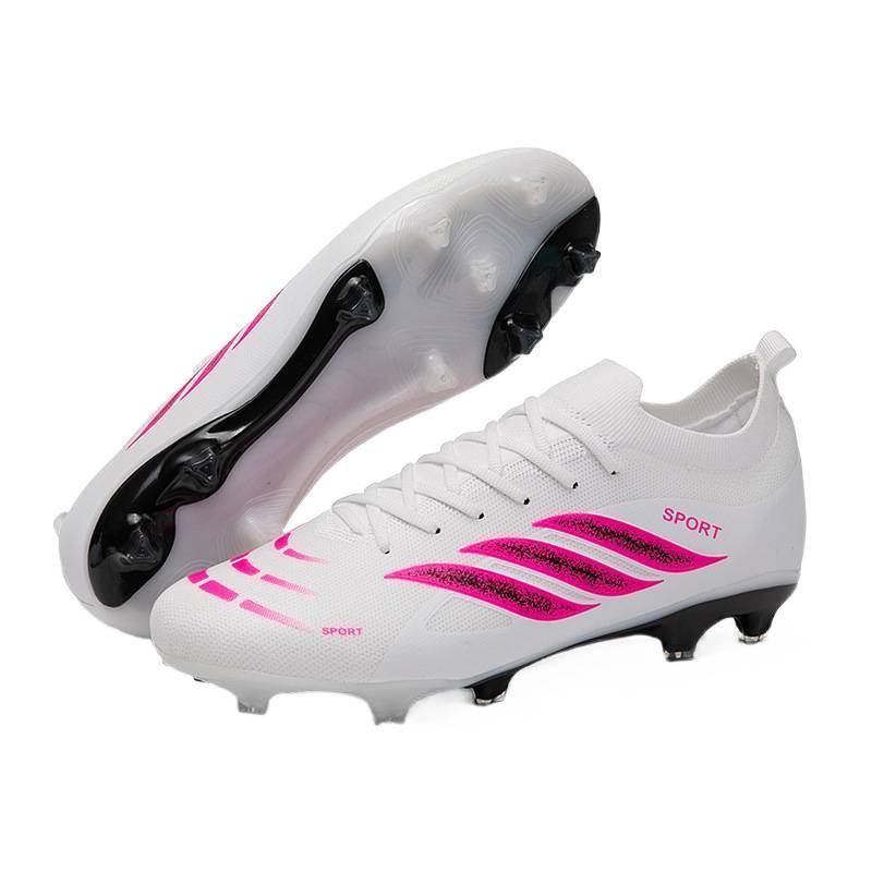 Men's Low-Top Football Shoes for Students, Competition & Training with AG Studs for Artificial Turf