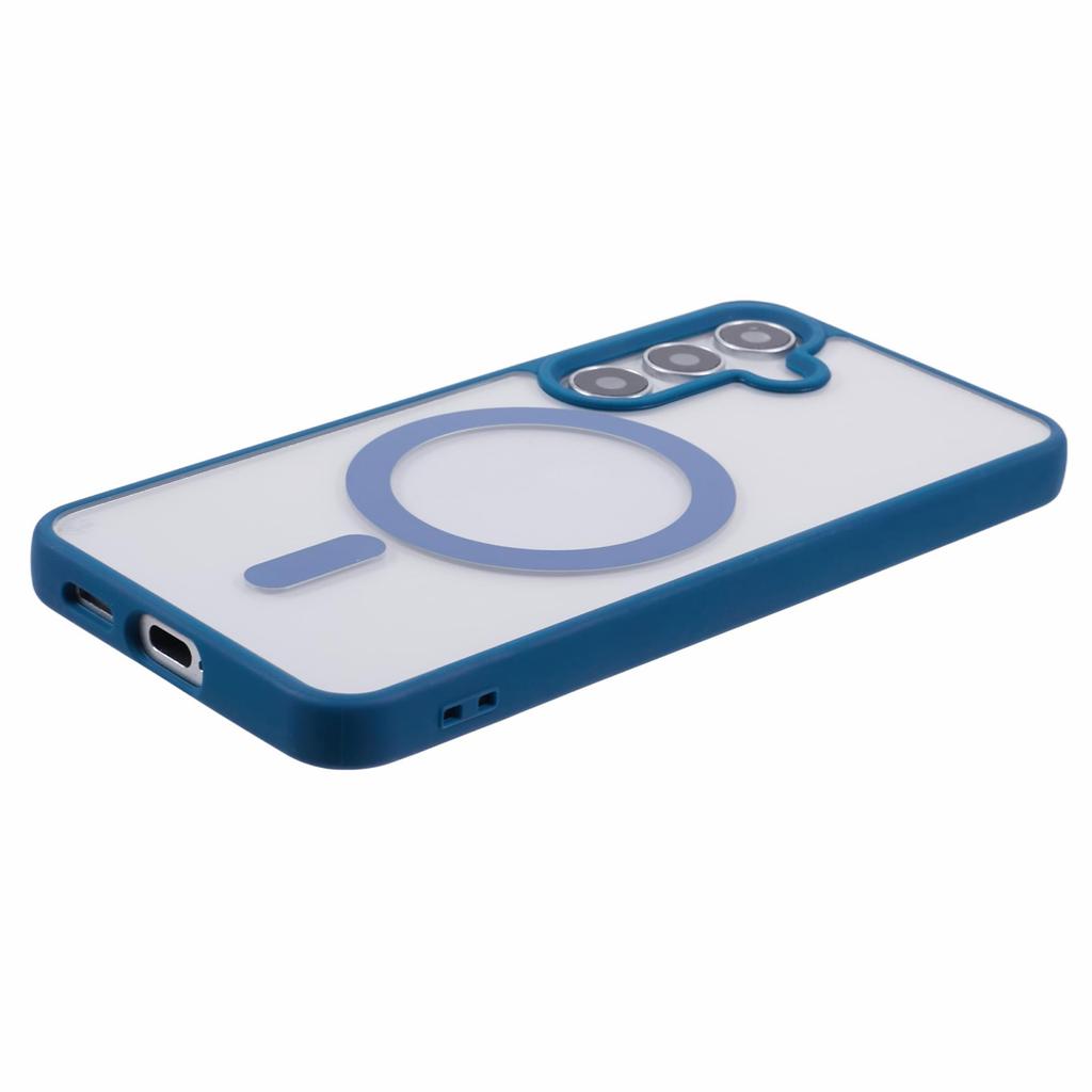 For Samsung Galaxy S23 FE Magnetic Case Shockproof PC+TPU Clear Phone Cover