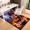1PC Custom Name Dragon's Cauldron Magic Theme Floor Mat Ideal for Living Room, Game Rooms, Office, Bedroom,Floor Mat Playful Design