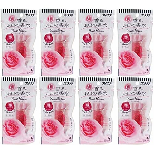 [Bulk Purchase] Breath Care Breath Perfume, Rose Capsules, 50 Capsules X 8 Packs
