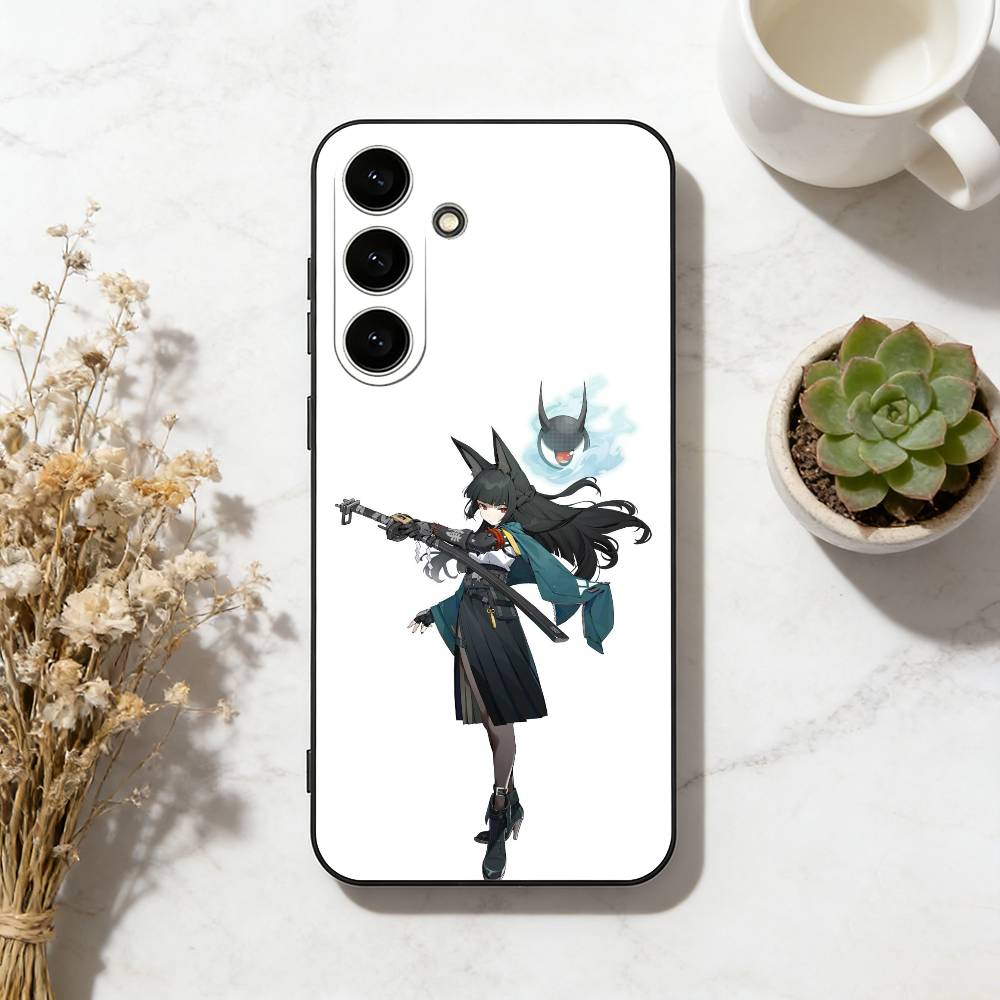 

Miyabi Hoshimi Phone Case For Samsung Galaxy A73,A72,A71,A70,A53,A52,A51,Others Soft Black Cover Samsung a12
