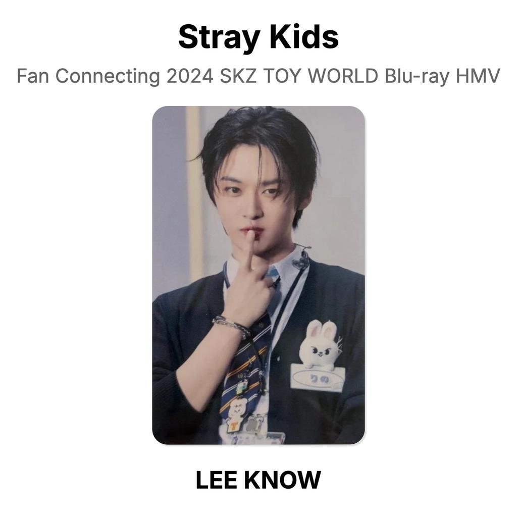 Stray Kids Fan Connecting 2024 SKZ TOY WORLD Blu-ray HMV Official Photocard