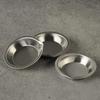 12PCS Stainless Steel Palette Color Mixer Metal Color Holder Simple Palette Bowls Trays Cups Supplies Painting Tools