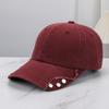 Retro Rivet Versatile Fashion Baseball Cap Spring and Summer New Student Couple Outdoor Leisure Sunscreen Cap