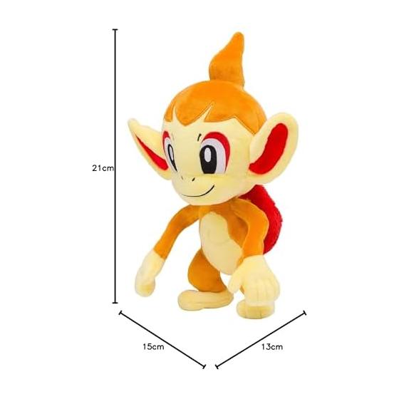 Pokemon Center Original Plush Doll - Chimchar (27x19x11 cm HxWxD)