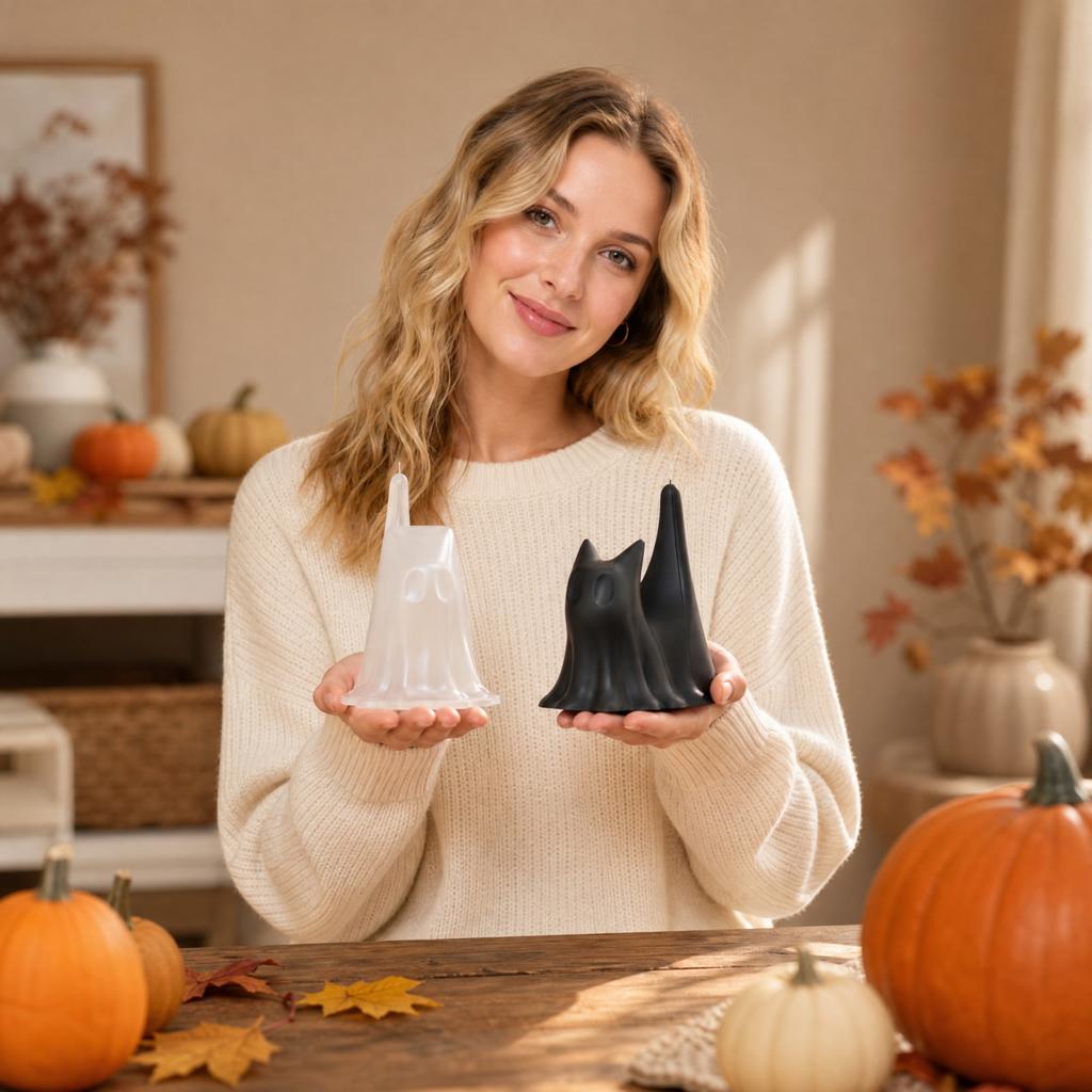 Halloween Figurine Silicone for DIY Crafts and Decorations