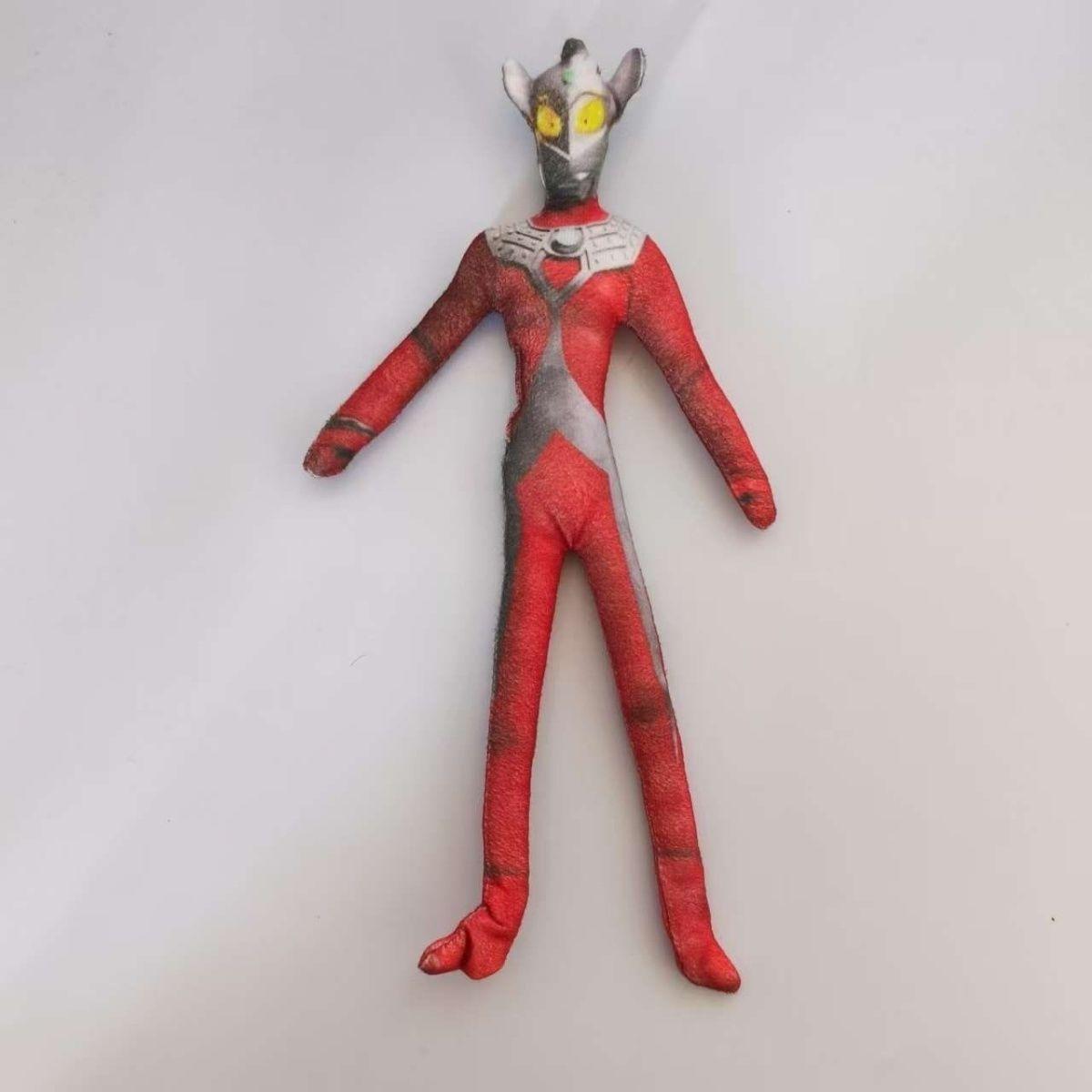 28cm Anime Ultraman Tiga Belial Cosplay Pluche Pop Abstracte Muis Figuur Volledig Lichaam Draad Skelet Buigbare Actiefiguur Speelgoed 28cm