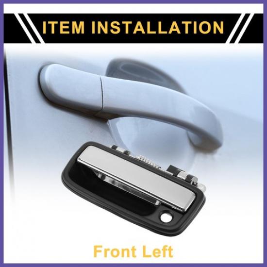 Front Left Exterior Door Handle Fit for Toyota Tacoma 1995-2004 No.6922035030