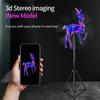 24V3A 3D Holograficzna Projekcja Wifi Led Logo Holograficzne Światło Odtwarzacz Pilot Zdalnego Sterowania 3D Wentylator Holograficzne Światła Reklamowe