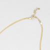 [Judy and Paul] Selene Simple Yellow Gold Herringbone Chain Necklace N51663