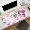 Anime Girl Natsuiro Matsuri Mouse Pad Nonslip Rubber Computer Mat Gamer Balance Decoracion Deskmat Laptop Office Large