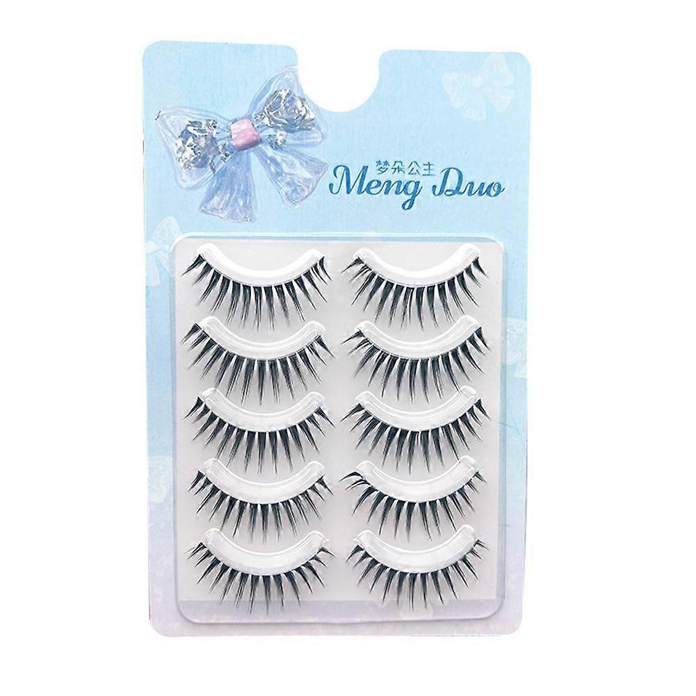 One-Piece Thick False Eyelashes Three-Dimensional Look Reusable Long-Lasting
