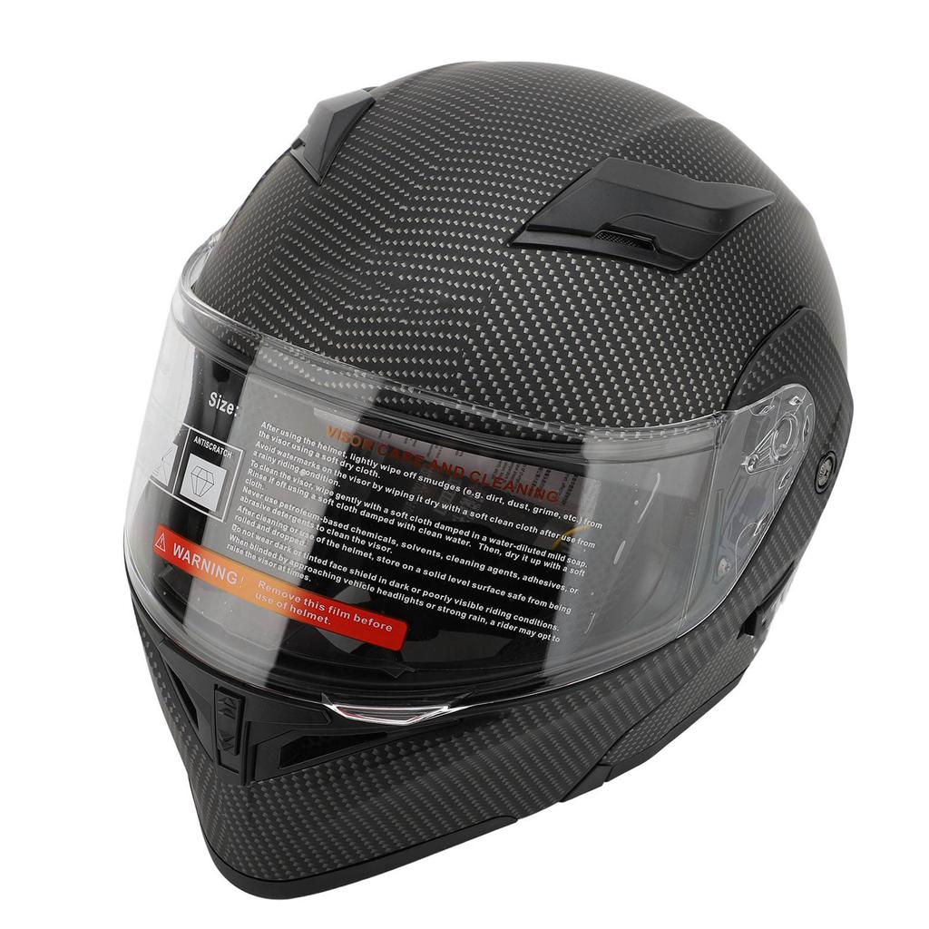 Flip Up Motorcycle Helmet Crash Proof EPS Cushioning Breathable Lightweight Full Face Street Bike Helmets with Dual