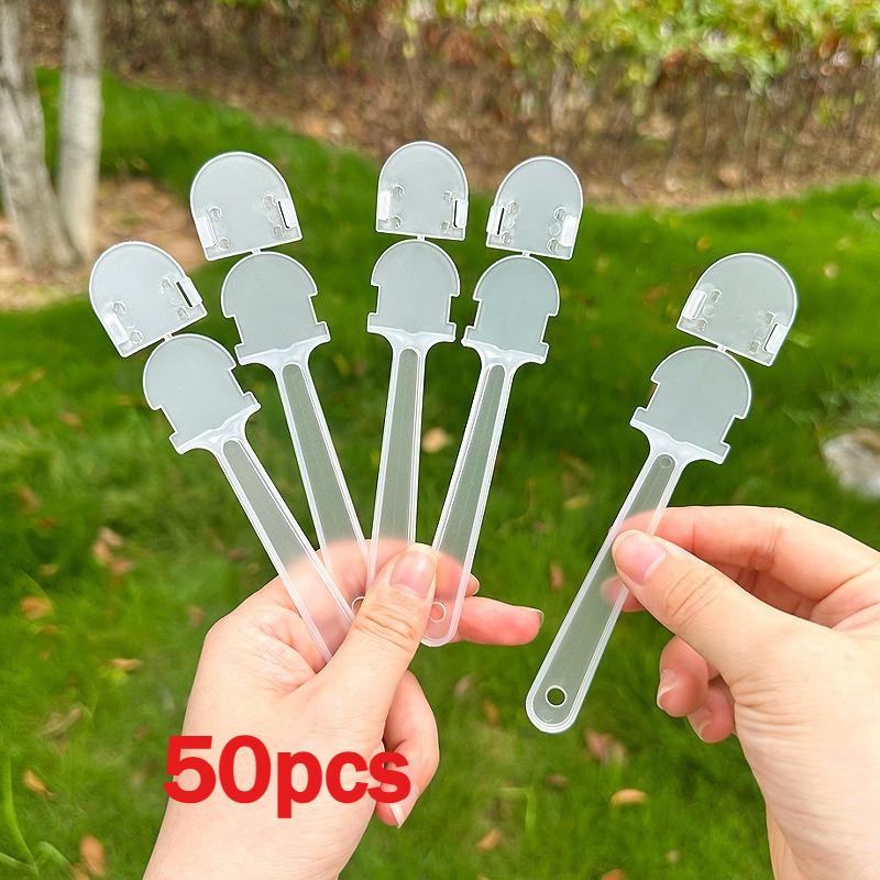 100pcs/50pcs/10pcs Fan Handles for Projects And Designs, Without Battery, Fan Accessories, Outdoor Fan Handle, Summer Supplies