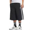 adidas Originals Klassische 3er-Pack Musterkollektion Trefoil Kollektion Lässige Shorts Herren Schwarz/Weiß KB5441