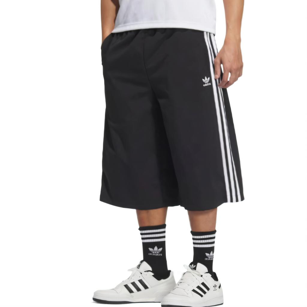 adidas Originals Klassische 3er-Pack Musterkollektion Trefoil Kollektion Lässige Shorts Herren Schwarz/Weiß KB5441