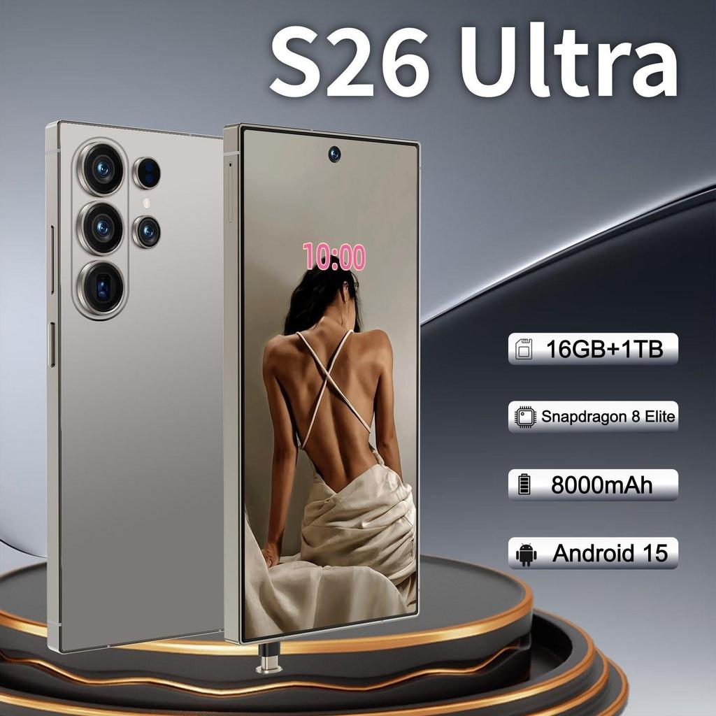 2026 S26Ultra: Android Smartphone with Large Screen & Built-in Pen