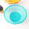 4Pcs Plastic Rice Washing Basket Set - Multifunctional Colander for Fruits Vegetables and Rice - Space-Saving Kitchen Tool - Assorted Color