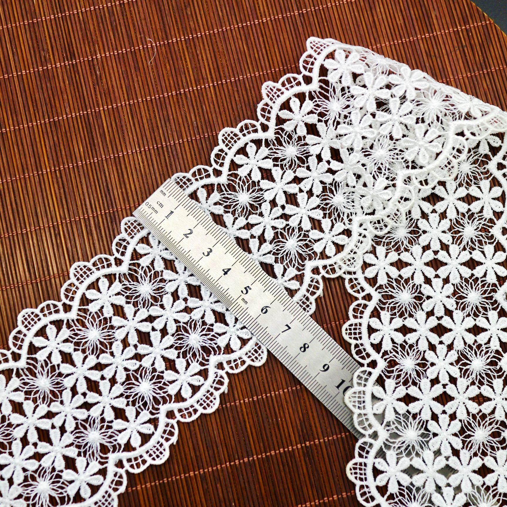 

Полая полиэстеровая кружевная одежда Сшивание Декоративные материалы DIY Домашние шторы Швейные аксессуары 33127912