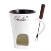 Fondue Becher Set Persönliche Mini Fondue Töpfe Schokolade Käse Eiscreme Fondue Maker Kit Individuelle Butter Schmelzbecher Kleiner Wärmer