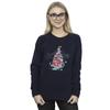 Disney Womens/Ladies The Nightmare Before Christmas Scary & Bright Sweatshirt
