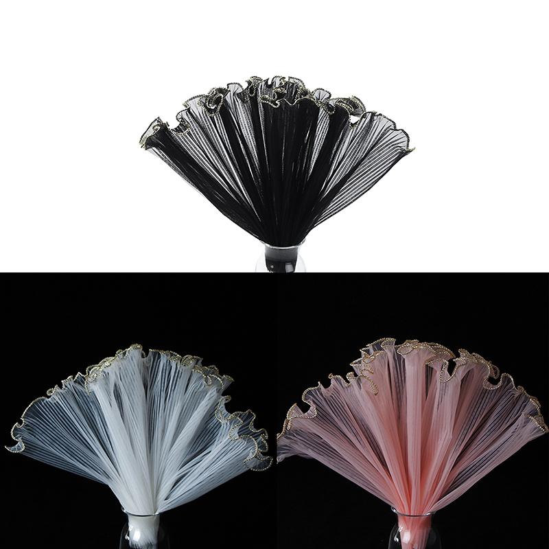 Phnom Penh Edge Wave Pearl Tulle Flower Wrapping Net Floral Bouquet Inner Lining Material Gift Box DIY Sewing Supplies Craft Pa