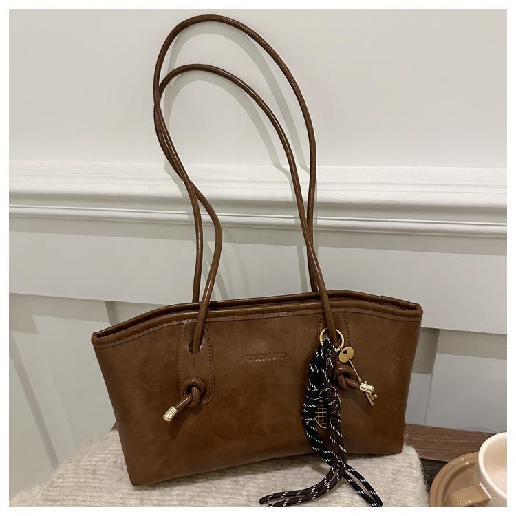 Women's Retro Large-Capacity Summer 2025 Shoulder Tote Handbag