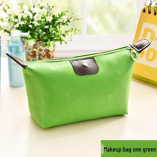 Portable Dumpling-Shaped Cosmetic Travel Bag
