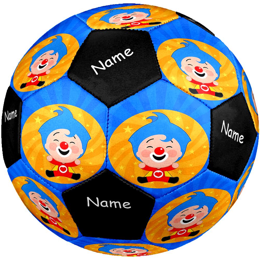 Pallone da Calcio Personalizzato Tema Plim Plim Taglia 5, Adatto Sia per Partite Indoor che Outdoor, un Regalo Adatto a Tutti.