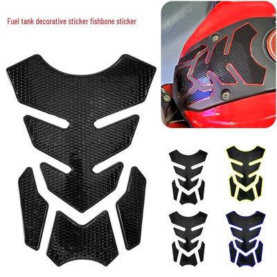 3D PVC Fishbone Motorcycle Fuel Tank & Car Body Sticker Set