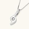 6.5mm Luxury High End Moissanite Necklace 925 Sterling Silver Clavicle Chain D VVS1 Exquisite Fashion Jewelry For Women