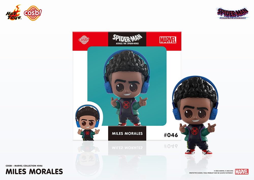 Cosby Marvel Collection Across the Miles Morales Figure Spider-Man Spider-Verse #046 Non-Scale