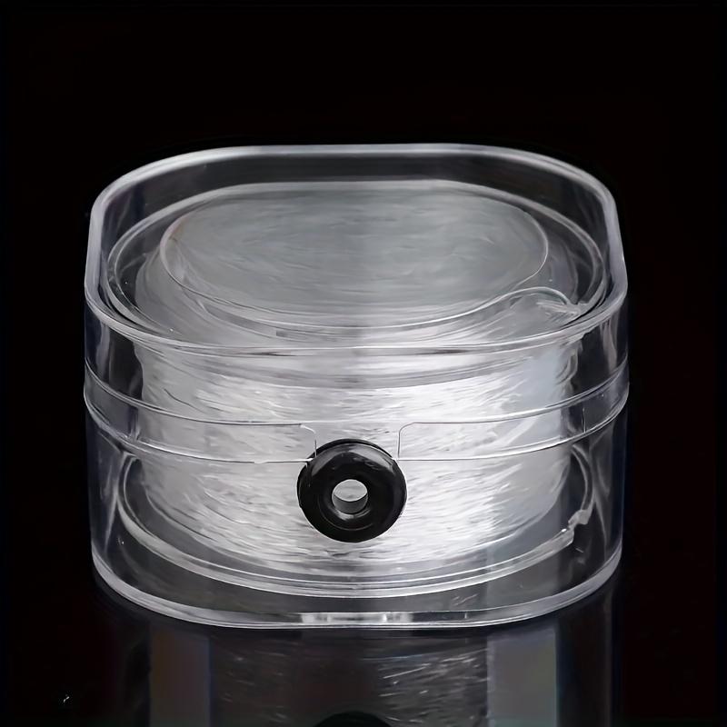 

99.97meterPremium ElasticBeading Cord Transparent Stretch StringJewelry Making Bracelets Necklaces Portabl BoxDurableTangle Free чистий