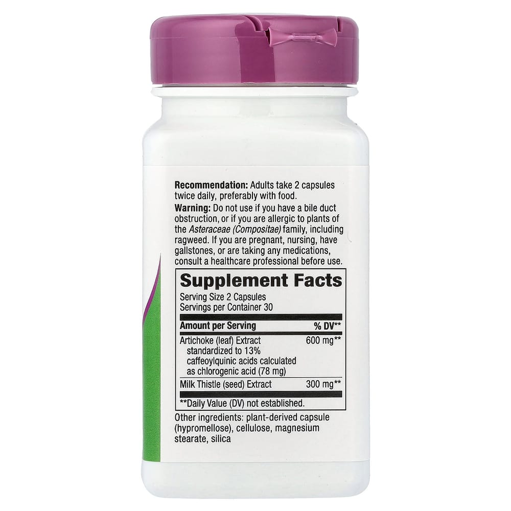 Nature's Way Artichoke Vegan Capsules, 60 Count